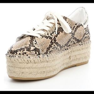 Steve Madden Snake Platform Shoes